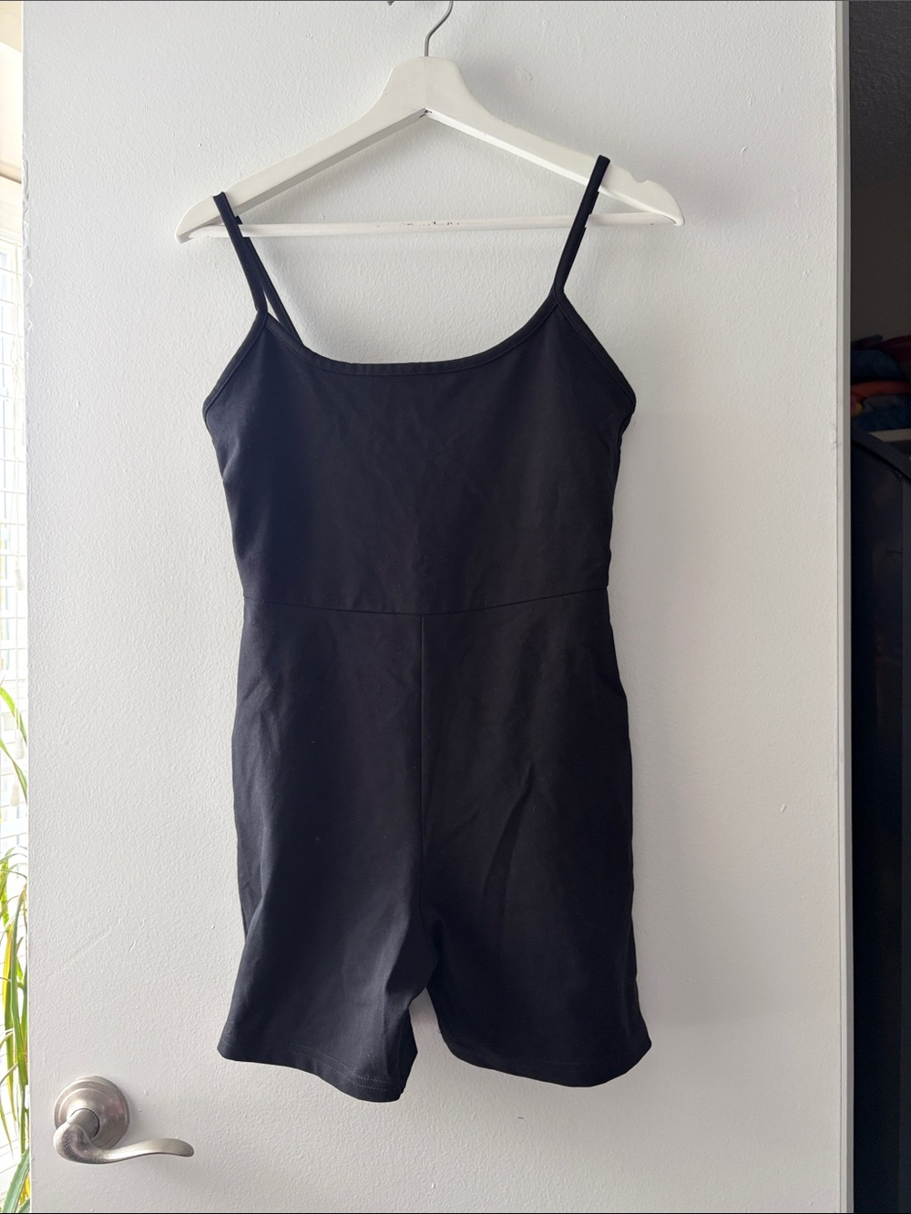 Madewell Black Romper Size Medium NWT